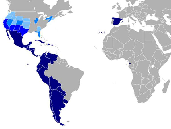 tiếng Tây Ban Nha được sử dụng rộng rãi trên thế giới nhưng lại hạn chế ở Việt Nam